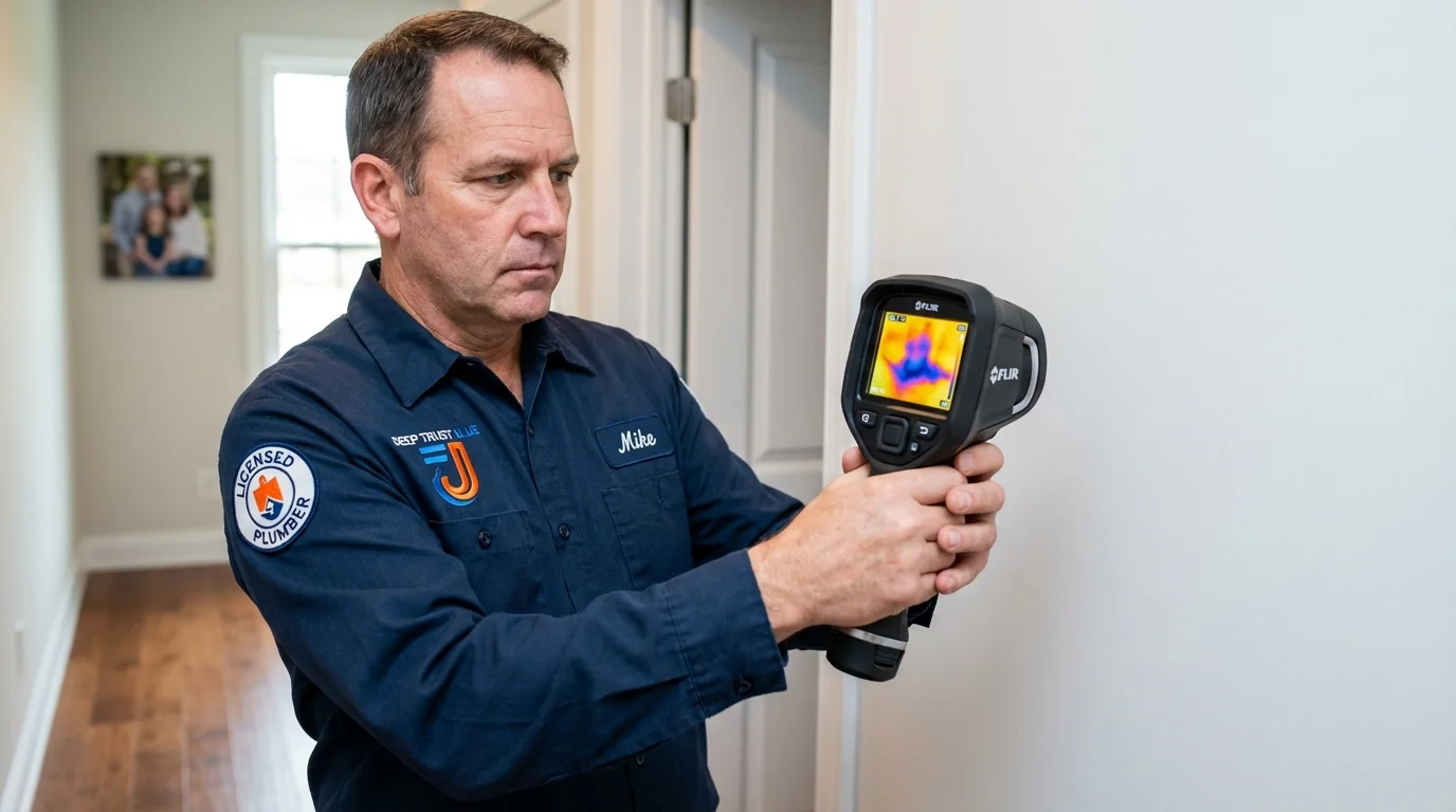 Thermal imaging leak detection by Johns Plumbing LLC in Winnemucca